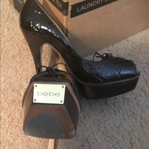 SOLD....Bebe Heels size 7